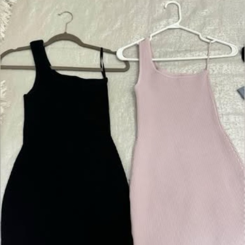 Babaton one shoulder dress